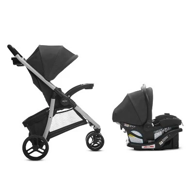 Graco Pace 2.0 Travel System With SnugRide Infant Car Seat - Oakton 3 Graco Pace 2.0 Travel System With SnugRide Infant Car Seat - Oakton