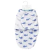 Hudson Baby Infant Boy Plush Swaddle Wrap, Blue Whale, 0-3 Months -Baby Furniture Store GUEST b08b8ed7 f620 46d7 91c1 5129fa4661a7