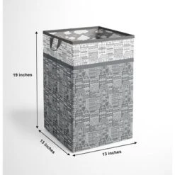 Bacati - Clouds In The City White/Gray Collapsible Laundry Hamper 9 Bacati - Clouds In The City White/Gray Collapsible Laundry Hamper -Baby Furniture Store GUEST b19bc981 1866 4452 9b12 6bf2c6b95f2a