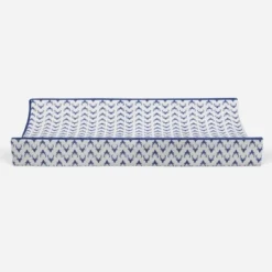 Bacati - Noah Navy Buck Quilted Muslin Changing Pad Cover -Baby Furniture Store GUEST b25357ec e0d5 480a 80d4 f6bfee0805ea