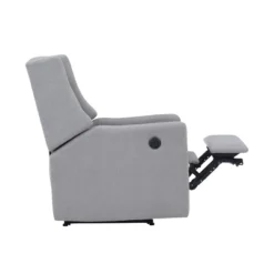 Suite Bebe Pronto Power Recliner Accent Chair - Oyster Gray Fabric -Baby Furniture Store GUEST b5a04b92 7ef1 42e2 bbe1 a63032ca60ba