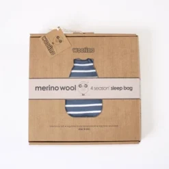 Woolino 4 Season Basic Baby Swaddle Wrap, Merino Wool, Navy Blue, 0-6 Months -Baby Furniture Store GUEST b5d49986 6d4a 46cb 8408 6778d7bc3c4b