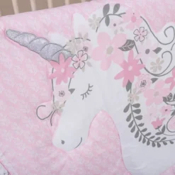 Sammy & Lou Unicorn Floral Crib Bedding Set - 4pc 13 Sammy & Lou Unicorn Floral Crib Bedding Set - 4pc -Baby Furniture Store GUEST b6b2e9dc 7a55 4686 8e39 dca4e2b0d54b