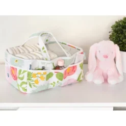 Trend Lab Storage Caddy - Floral -Baby Furniture Store GUEST b89ef4aa a954 4a2d 9dea a9f06952a0da