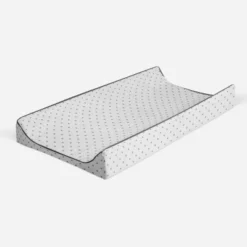 Bacati - Plus Quilted Muslin Changing Pad Cover Gray -Baby Furniture Store GUEST bb8a94a6 2dce 4628 a5a6 c467fc0f55dc