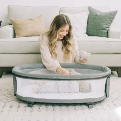 Baby Delight Beside Me Nova Deluxe Bedside Bassinet -Baby Furniture Store GUEST bc38e5a5 a2d3 4e96 9213 293ea7f9aa92