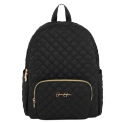 Jessica Simpson Quilted Backpack Diaper Bag With Fanny Pack - Black -Baby Furniture Store GUEST bcd9eb4f 33c8 4320 9bc3 4a87aedb03eb