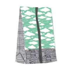 Bacati - Clouds In The City Mint/Gray 10 Pc Crib Bedding Set With 2 Crib Fitted Sheets 16 Bacati - Clouds In The City Mint/Gray 10 Pc Crib Bedding Set With 2 Crib Fitted Sheets -Baby Furniture Store GUEST bd7bbb33 8c25 4869 b80e aaaf85b63ab7