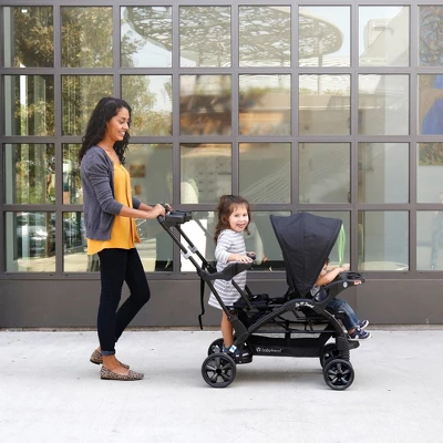 Baby Trend Sit N' Stand Double Stroller - Moonstruck 9 Baby Trend Sit N' Stand Double Stroller - Moonstruck - Image 7