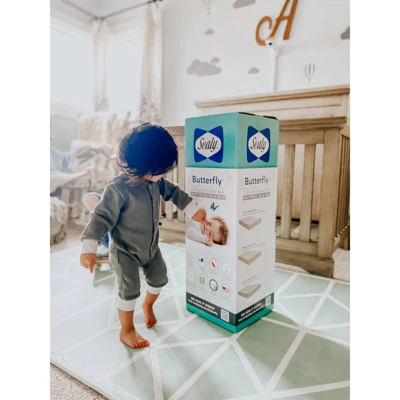 Sealy Butterfly Breathable Knit Crib And Toddler Mattress 7 Sealy Butterfly Breathable Knit Crib And Toddler Mattress - Image 5