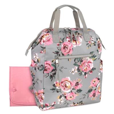 Baby Essentials Floral Frame Backpack 3 Baby Essentials Floral Frame Backpack