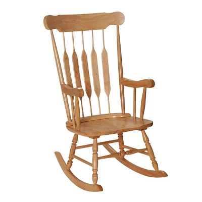 Gift Mark Wooden Adult Rocking Chair 8 Gift Mark Wooden Adult Rocking Chair - Image 6