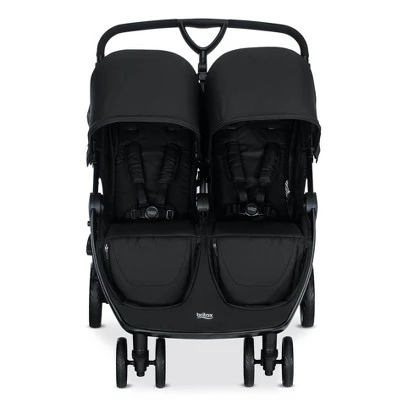 Britax B-Lively Double Stroller - Raven 3 Britax B-Lively Double Stroller - Raven