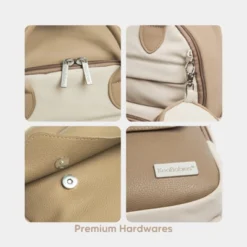 KeaBabies Diaper Bag Backpack Comes With Portable Changing Pad, Baby Bag For Mom, Baby Travel Essential (Latte) -Baby Furniture Store GUEST cdc8467b 9477 4955 885e 1935ffe0b50f