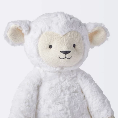 Plush Animal With Mini Plush Stuffed Animal Toy - Lamb - 2pc - Cloud Island™ 4 Plush Animal With Mini Plush Stuffed Animal Toy - Lamb - 2pc - Cloud Island™ - Image 2