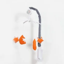 Bacati - Playful Fox Orange Gray 10 Pc Crib Bedding Set With 2 Crib Fitted Sheets -Baby Furniture Store GUEST d1ef219a e6cb 48ce 9d70 e5f244cc51c7