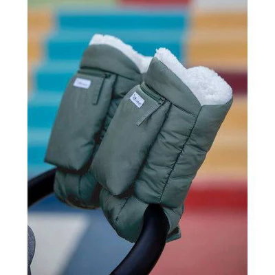 7AM Enfant Stroller Warmmuffts With Zipper - Pine 5 7AM Enfant Stroller Warmmuffts With Zipper - Pine - Image 3