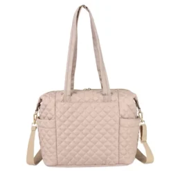 Jessica Simpson Quilted Tote - Taupe 12 Jessica Simpson Quilted Tote - Taupe -Baby Furniture Store GUEST d50f2ff0 bf4d 4727 8fc4 9fe804b3d169