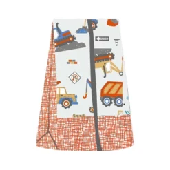 Bacati - Construction Yellow Orange Blue Gray 10 Pc Crib Bedding Set With Long Rail Guard Cover -Baby Furniture Store GUEST d575d752 1770 478a a485 b9209ec1325f