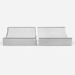 Bacati - Plus Quilted Muslin Changing Pad Cover Gray -Baby Furniture Store GUEST d62ba1e0 6fc5 4c5c a0ff 16f9bfe432f0