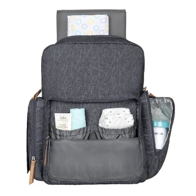Eddie Bauer Cascade Plaid Diaper Bag - Gray 5 Eddie Bauer Cascade Plaid Diaper Bag - Gray - Image 3