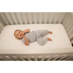 Sealy Cooling Moisture Wicking Waterproof Crib Mattress Pad - White -Baby Furniture Store GUEST d74c2709 e05d 4fb5 9b83 d5fd413b9281