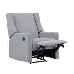 Suite Bebe Pronto Power Recliner Accent Chair - Oyster Gray Fabric -Baby Furniture Store GUEST d74d5537 1840 4da1 bc83 3d9d5590bbc8