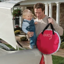 KidCo PeaPod Portable Toddler Travel Bed & Storage Bag, Cranberry (2 Pack) -Baby Furniture Store GUEST d89330be feca 4366 98d7 ad8fa68f4aab