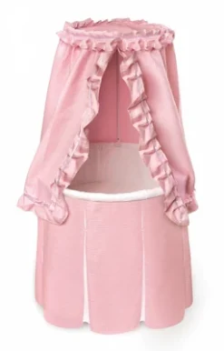 Badger Basket Empress Round Baby Bassinet With Canopy -Baby Furniture Store GUEST d9f505bb facd 4984 9631 3009640edaad