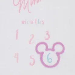 Disney Minnie Mouse Super Soft Milestone Baby Blanket -Baby Furniture Store GUEST dbe79f75 b98b 4c9c 9cd5 543777ed7785