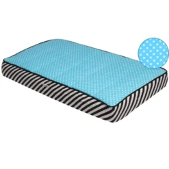 Bacati - Love Black/Turq Pin Dots Changing Pad Cover -Baby Furniture Store GUEST dc280429 6570 4edb bc80 eef20c42adfc