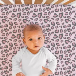 The Peanutshell Leopard Blush Baby Crib Bedding Set - Pink/Animal - 3pc -Baby Furniture Store GUEST dc2d8ab3 5c10 4df7 944d 40960e5c44bc