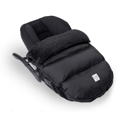 7AM Enfant PlushPOD Multi-Seaonal Footmuff - Black S/M 4 7AM Enfant PlushPOD Multi-Seaonal Footmuff - Black S/M - Image 2