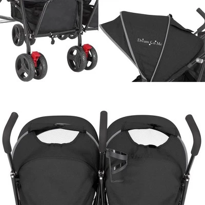 Dream On Me Volgo Twin Umbrella Stroller 6 Dream On Me Volgo Twin Umbrella Stroller - Image 4