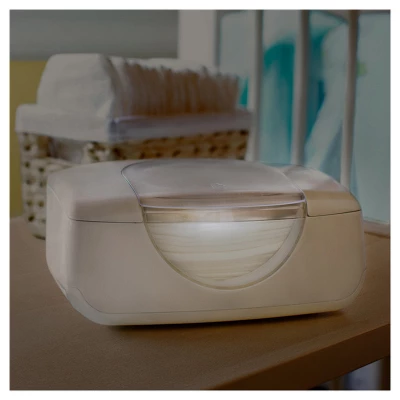 Munchkin Bright & Warm Wipe Warmer - White 4 Munchkin Bright & Warm Wipe Warmer - White - Image 2