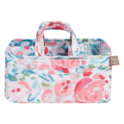 Trend Lab Storage Caddy - Painterly Floral 4 Trend Lab Storage Caddy - Painterly Floral - Image 2