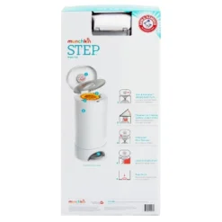 Munchkin STEP Diaper Pail, Powered By Arm & Hammer 18 Munchkin STEP Diaper Pail, Powered By Arm & Hammer -Baby Furniture Store GUEST e8a8353e 91a7 476b 9f75 e89f3f523308