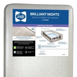 Sealy Brilliant Nights 2-Stage Dual Firmness Crib And Toddler Mattress 9 Sealy Brilliant Nights 2-Stage Dual Firmness Crib And Toddler Mattress -Baby Furniture Store GUEST e95db9b2 8bc9 4950 8f93 88df808b3802
