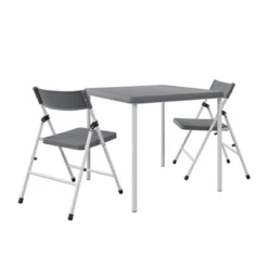 Cosco 3pc Kids' Activity Set With Folding Chairs Gray/White 18 Cosco 3pc Kids' Activity Set With Folding Chairs Gray/White -Baby Furniture Store GUEST ebcbed96 e5ef 476b bf78 f9c939126033