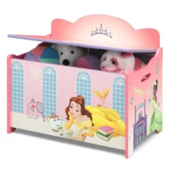 Delta Children Disney Princess Deluxe Toy Box - Greenguard Gold Certified -Baby Furniture Store GUEST f0679947 b4db 4164 92b7 9ec84c4a33be