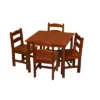 5pc Kids' Square Table And Chair Set - Gift Mark 2 5pc Kids' Square Table And Chair Set - Gift Mark -Baby Furniture Store GUEST f1486c25 bf7f 4c20 9a0d 0f83b4ffc748