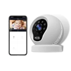 MobiCam Multi-Purpose, WiFi Video Baby Monitor - Baby Monitoring System - WiFi Camera With 2-way Audio, Recording