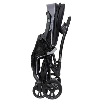 Baby Trend Sit N' Stand 5-in-1 Collapsible Shopper Stroller With Canopy, Visor, Extendable Storage Basket, Phone Tray, And 2 Cup Holders, Stormy 5 Baby Trend Sit N' Stand 5-in-1 Collapsible Shopper Stroller With Canopy, Visor, Extendable Storage Basket, Phone Tray, And 2 Cup Holders, Stormy - Image 3
