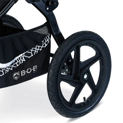 BOB Gear Revolution Flex 3.0 Jogging Stroller - Lunar Black 7 BOB Gear Revolution Flex 3.0 Jogging Stroller - Lunar Black - Image 5