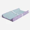 Bacati - Isabella Paisley Aqua/Lilac/Purple Floret Changing Pad Cover -Baby Furniture Store GUEST fbaf376e 1e09 4def b336 cea6489cca01