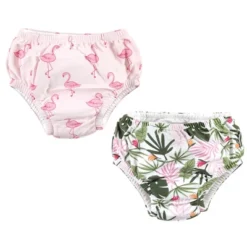 Hudson Baby Infant Girl Swim Diapers, Flamingo Tropical -Baby Furniture Store GUEST fc407425 8f65 405c a785 40632d1e0158