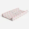 Bacati - Olivia Coral Feathers Quilted Muslin Changing Pad Cover 1 Bacati - Olivia Coral Feathers Quilted Muslin Changing Pad Cover -Baby Furniture Store GUEST fd721685 c2b8 4b10 b7b4 dd246e4b7446