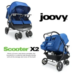 Joovy ScooterX2 With Child Tray Side By Side Double Stroller, -Baby Furniture Store GUEST fd76ec7f 21c3 443a a2fd 1e13f5970863