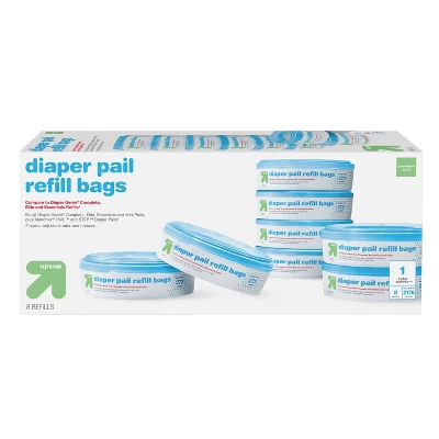 Diaper Pail Refill Bags - 8pk - Up & Up™ 8 Diaper Pail Refill Bags - 8pk - Up & Up™ - Image 6